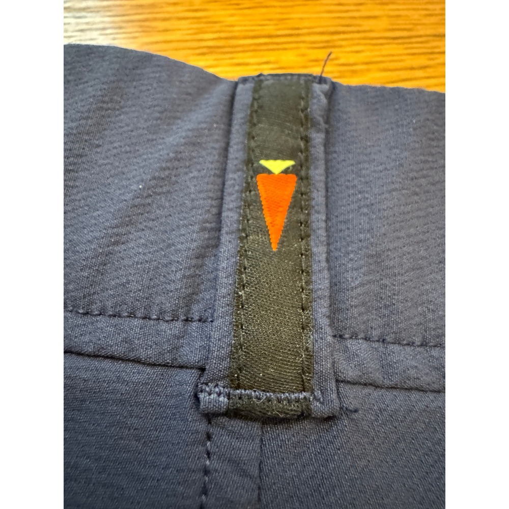 Kerrits Riding Breeches Kids Large Navy Blue Knee Patch Equestrian Horse Western - Picture 5 of 9